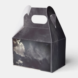 Caja Para Regalos Nubes de metal