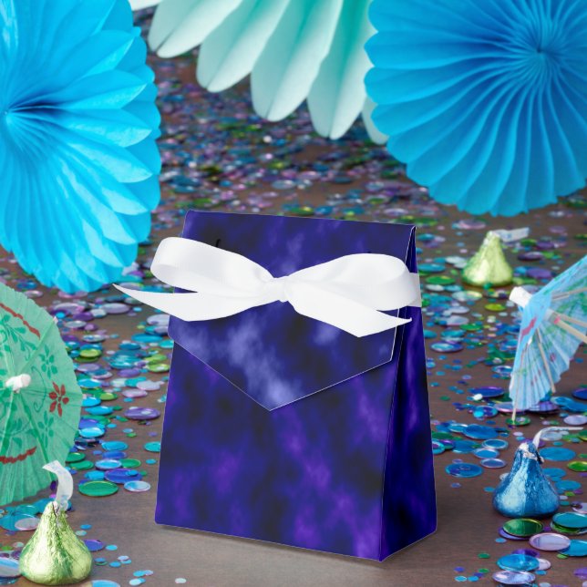 Caja Para Regalos Nubes moradas (Fiesta)