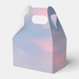 Caja Para Regalos Nubes rosadas de personalizable