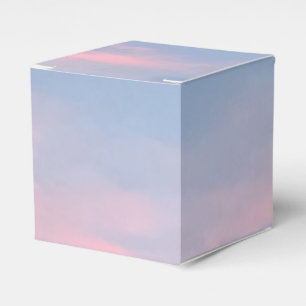 Caja Para Regalos Nubes rosadas de Personalizable