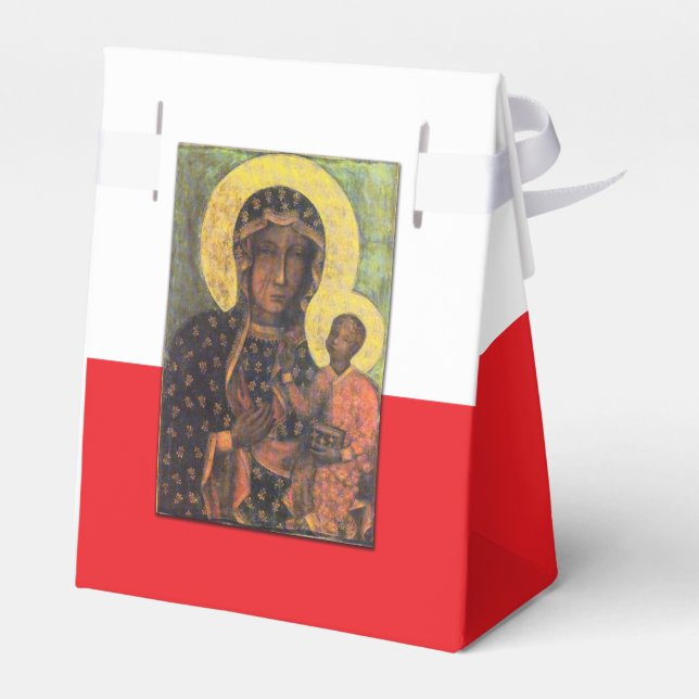 Caja Para Regalos Nuestra Señora de Czestochowa (Reverso)