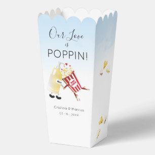Caja Para Regalos Nuestro Amor Está Estallando Palomitas De Maíz