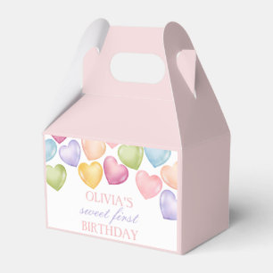Caja Para Regalos Nuestro corazón de conversación de amor cumpleaños