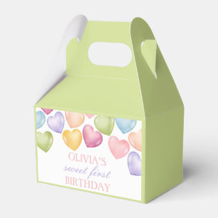 Caja Para Regalos Nuestro corazón de conversación de amor cumpleaños