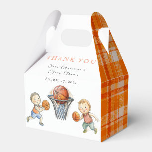 Caja Para Regalos Nuestro pequeño campeón de Basketball Baby Shower