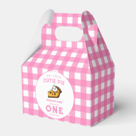 Caja Para Regalos Nuestro Pequeño Día De Pi De Cutie Primer Cumpleañ