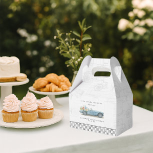 Caja Para Regalos Nuestros Tanques Son Baby Shower De Coche Vintage