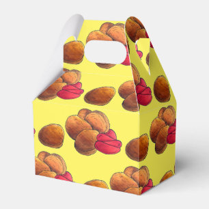 Caja Para Regalos Nuggets de pollo con comida chatarra de Ketchup