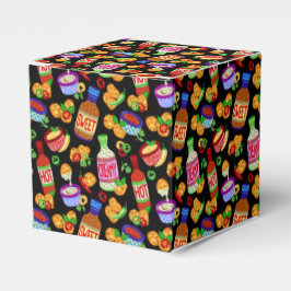 Caja Para Regalos Nuggets de pollo y salsa de inmersión