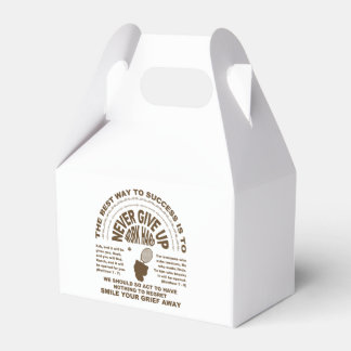 Caja Para Regalos Nunca te rindas (tenis)