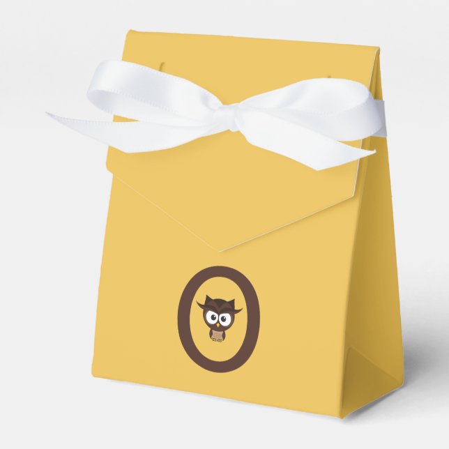 Caja Para Regalos O - Búho (Front Side)