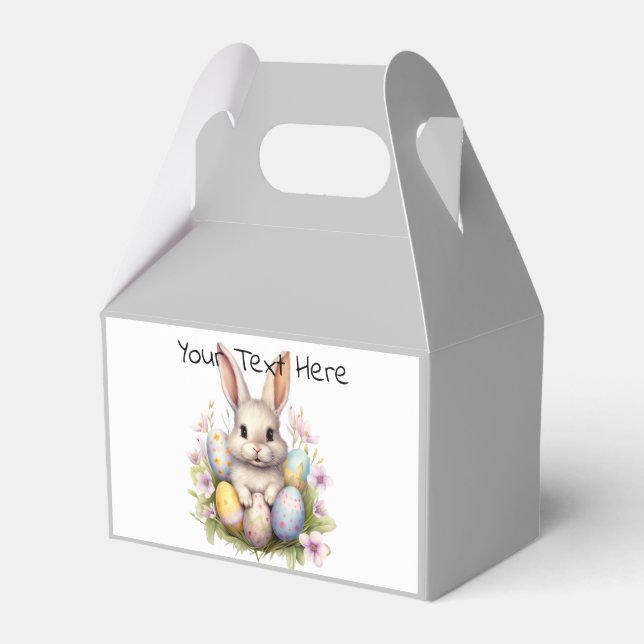 Caja Para Regalos Obra de Easter Bunny & Easter Eggys (Front Side)