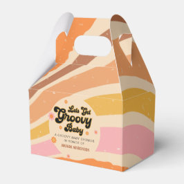 Caja Para Regalos Obtengamos Groovy Retro Baby Shower