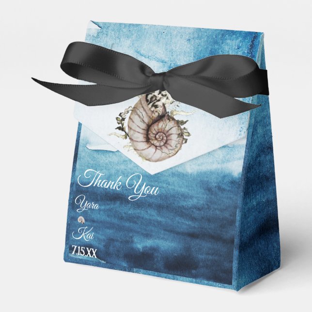 Caja Para Regalos Océano Rústico (Front Side)