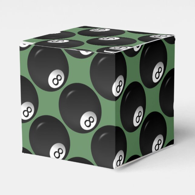 Caja Para Regalos Ocho temas de Ball Billiard (Costado Anverso)
