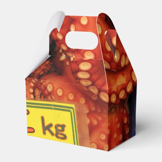 Caja Para Regalos Octopus Tako た こ mercado de pescado de Tsukiji, To (Front Side)