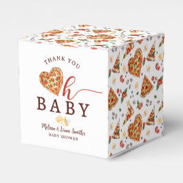 Caja Para Regalos Oh Baby Pizza y Pacificadores Baby Shower Favor Bo