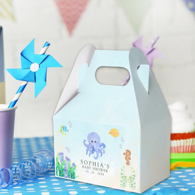 Caja Para Regalos Oh Baby Under Sea Baby Shower (Subido por el creador)