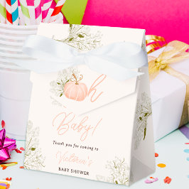 Caja Para Regalos Oh bebé calabaza rosa moda floral bebé ducha
