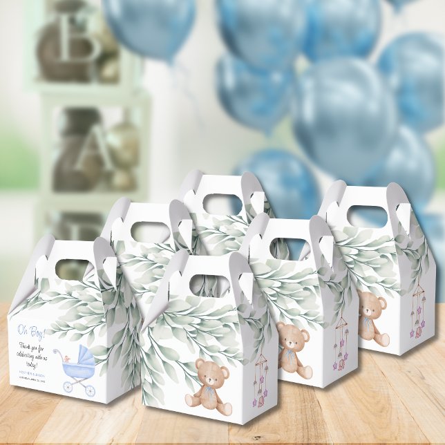 Caja Para Regalos Oh Boy Baby Stroller y Mobile Shower (Subido por el creador)