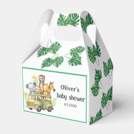 Caja Para Regalos oh chico lindo jungla safari animales bebé ducha