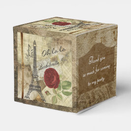 Caja Para Regalos Oh la la - Paris Styres - Gracias