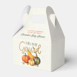 Caja Para Regalos Oh Mi Gourd Pequeña Calabaza Baby Shower