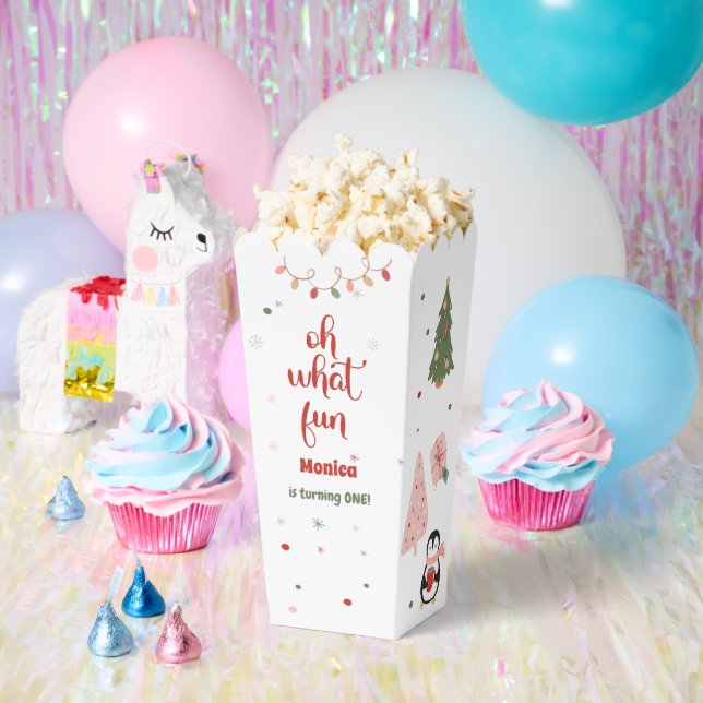 Caja Para Regalos Oh, qué navidades divertidos cumpleaños (Fiesta)