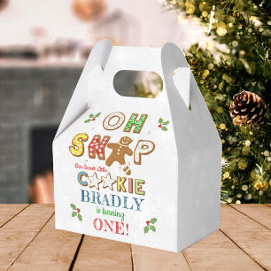 Caja Para Regalos ¡Oh sorpresa! Galleta de jengibre Cumpleaños de cu