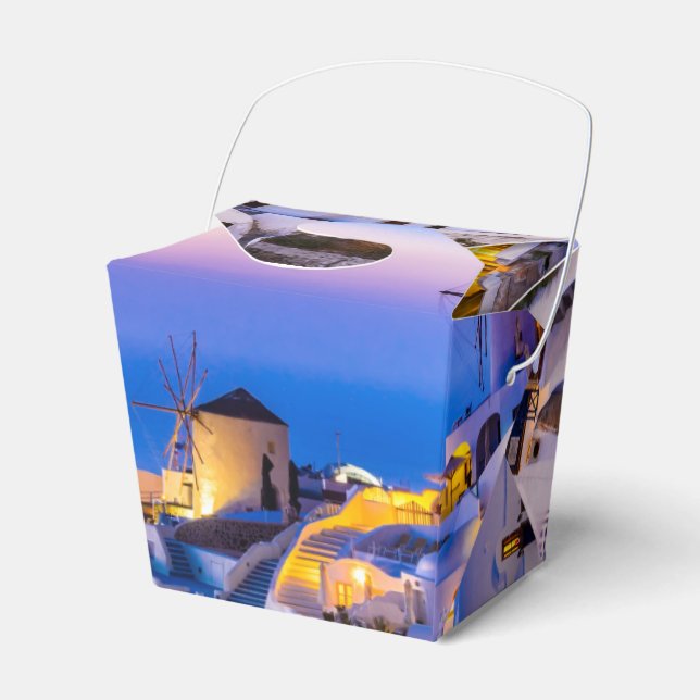 Caja Para Regalos Oia Santorini (Front Side)