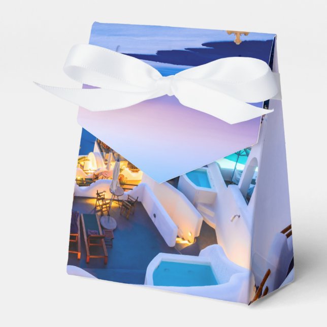 Caja Para Regalos Oia Santorini (Front Side)