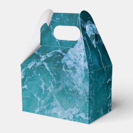 Caja Para Regalos Olas profundas del océano azul