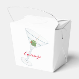 Caja Para Regalos Oliva sucia Martini Thunder_Cove