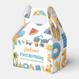 Caja Para Regalos One In The Sun Birthday Summer Party