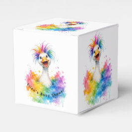 Caja Para Regalos One Silly Goose Rainbow Baby Shower 