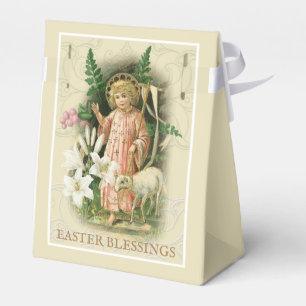 Caja Para Regalos Oración de Pascua de Resurrección de Pascua Favor