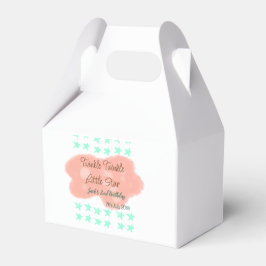 Caja Para Regalos Orange clouds twinkle twinkle little stars green