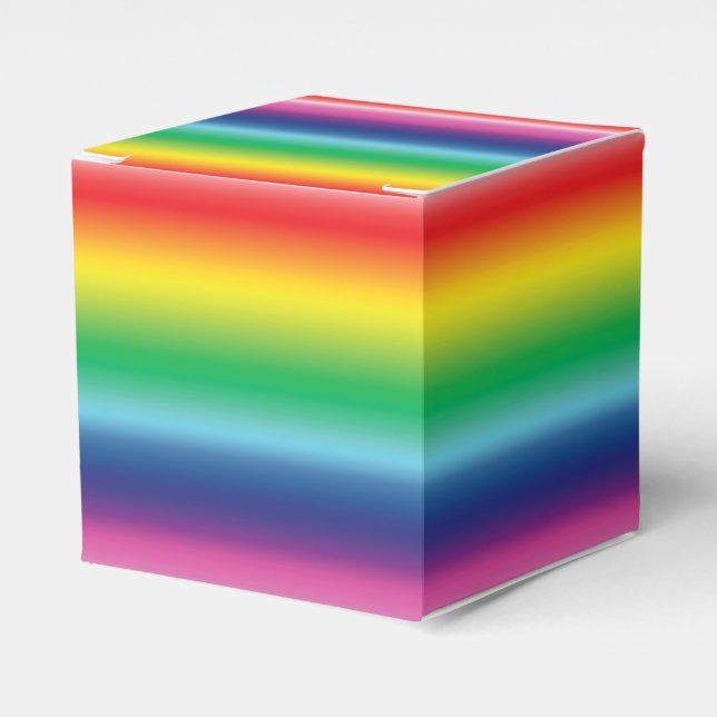 Caja Para Regalos Orgullo lgbtq lgbt color arcoíris regalo (Costado Anverso)