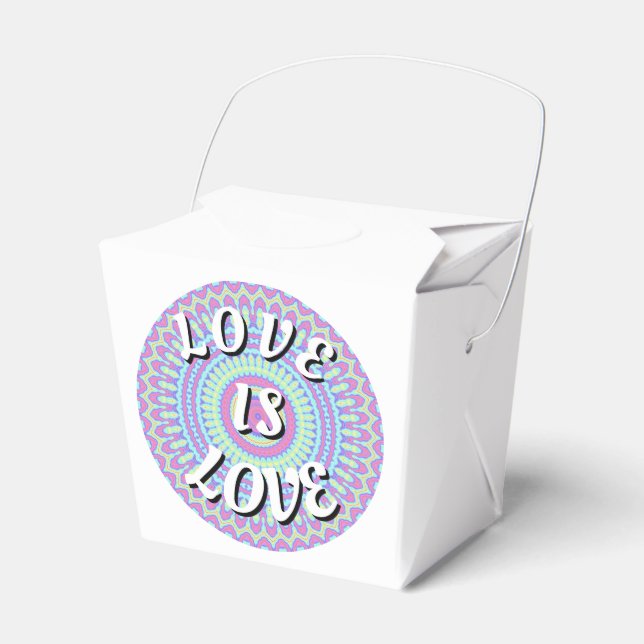 Caja Para Regalos Orgullo Love Is Love (Front Side)
