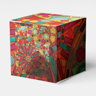 Caja Para Regalos Ornamento manchado