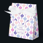 Caja Para Regalos Ornamento navideño moderno<br><div class="desc">Diseño Navidad moderno y colorido. Hacer a los Navidades coloridos y divertidos.</div>