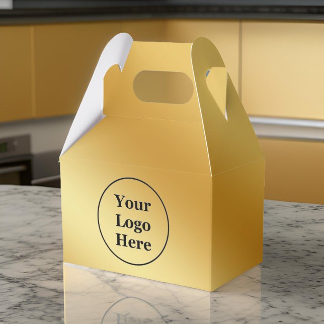 Caja Para Regalos Oro metálico de lujo (Subido por el creador)