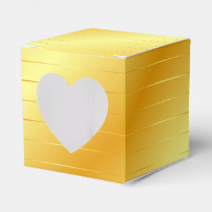Caja Para Regalos Oro personalizado elegante moderno con brillo