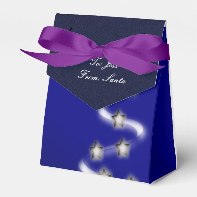 Caja Para Regalos Oro & Plata- (Front Side)
