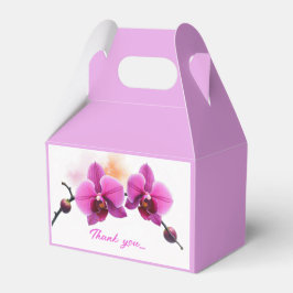 Caja Para Regalos Orquídea Flor de Amanecer
