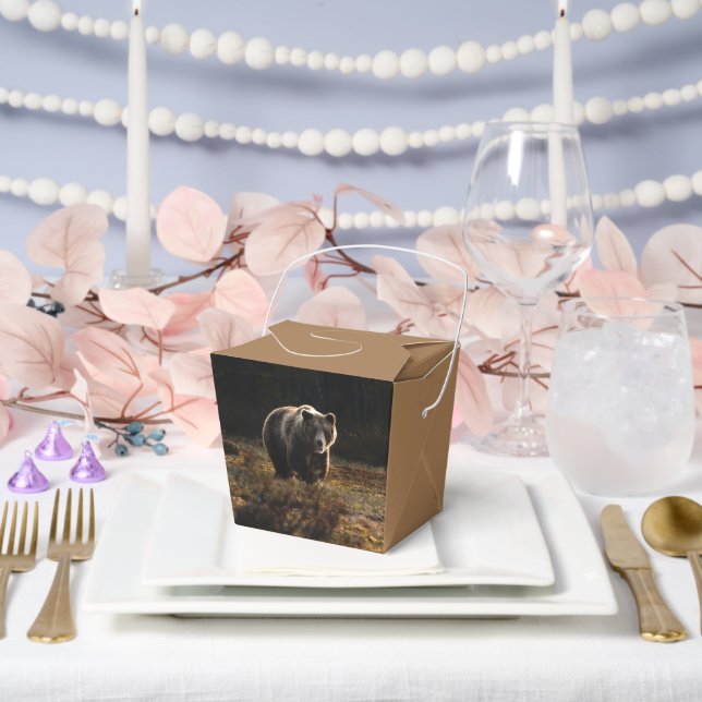Caja Para Regalos Oso (Boda)