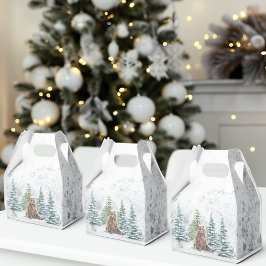 Caja Para Regalos Oso de bosque de bosque