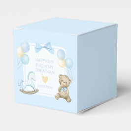 Caja Para Regalos Oso De Teddy Y Caballo Rocío