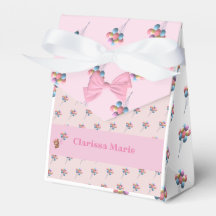 Oso y globos personalizados