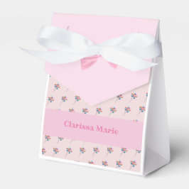 Caja Para Regalos Oso y globos personalizados